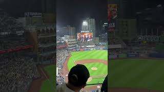 Take me out to the ballgame petcopark baseball takemeouttotheballgame padres [upl. by Riaj]