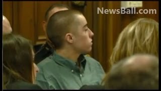 TJ LANE RAW Court Video  School Shooting Mass Murderer TJ Lane pleads guilty to killing 3 students [upl. by Dymphia]