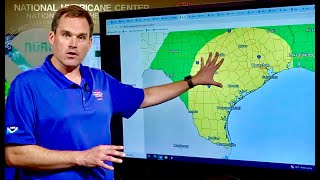 Afternoon Update on Tropical Storm Beryl from NHC in Miami FL July 5 2024 [upl. by Izabel]