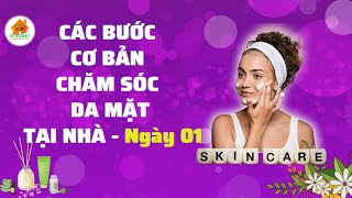 HBL SKIN  CÁC BƯỚC CS DA CƠ BẢN  NGÀY 1 [upl. by Nelloc]