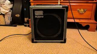 Vintage Roland Cube 40 Clean Setting [upl. by Shep187]