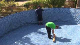 How to Install a Replacement Above Ground Pool Liner in 5 Minutes [upl. by Eissak]