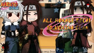 hokage react to uchiha clan Gachalifepart 1 [upl. by Dilaw415]