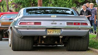 American Muscle Cars Compilation  Big Engines amp Power Sound 2020 [upl. by Schmitz957]