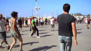 Israeli Folk Dancing Tel Aviv beach [upl. by Berns]