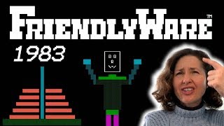 Mum Tries Out Friendlyware 1983 on PCDOS 20 1983 [upl. by Arza]