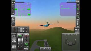 Skyblue Airlines Flight 292  Crash Animation  Turboprop Flight Simulator [upl. by Valley]