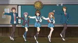 The Melancholy of Haruhi Suzumiya Dance full [upl. by Kho91]