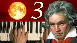 HOW TO PLAY  Beethoven  Moonlight Sonata  3rd Movement Piano Tutorial Lesson [upl. by Rachelle]