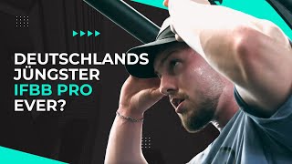 Wird ER Deutschlands jüngster IFBB Pro Weg zur Pro Card [upl. by Othello617]