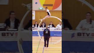 Bavarian Champinships 2023 in gymwheel Maxima Negele gymlife gymlover gymnast [upl. by Isiah]