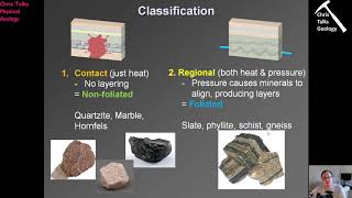 Lecture 15  Metamorphic Rocks and Facies Part 3 [upl. by Mountfort400]