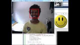 OpenCV Smile Detector at unimi [upl. by Ameyn]