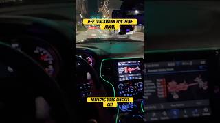 Jeep TrackHawk POV Drive in Miami Insane Supercharged Power trackhawk jeep [upl. by Eyeleen]