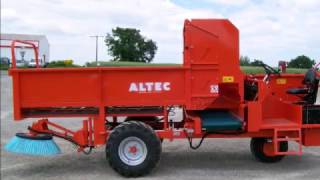 ALTEC  DT 125R Latérale Balayeuse automotrice [upl. by Anigriv]