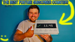 Lametric Time Review Smart Clock Youtube Sub Counter And Many More Features [upl. by Rumney]