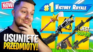 Tylko USUNIĘTE rzeczy CHALLENGE w Fortnite  mega TRUDNE [upl. by Analem]