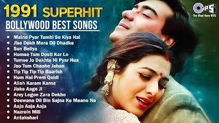 1991 Superhit Bollywood Best Songs  Audio Jukebox  Old Is Gold Hind Song  Romantic Hit Hindi Song [upl. by Selemas]