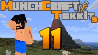 MunchCraft Tekkit  Episode 11  Home Improvements [upl. by Hoxsie]