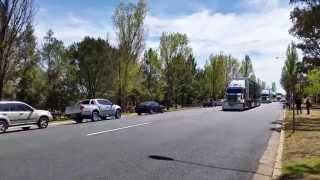 2014 Bathurst 1000 Truck Parade [upl. by Eidak339]