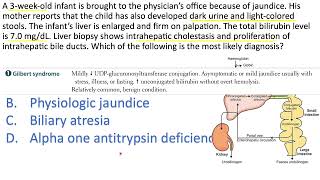 Jaundice Questions Unconjugated hyperbilirubinemia vs Conjugated hyperbilirubinemia [upl. by Llebiram]