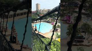 Flying Fox for the second time at Sunway Lagoon [upl. by Bunder]