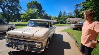 Heres what my 1966 Chevy C10 looks like after the Penetrol is dry Mrs PIB takes the 66 for a drive [upl. by Concordia915]