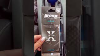 Areon X version air freshener in New car giving you the long lasting effect that your car deserves [upl. by Margret]