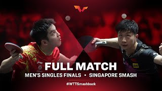 Fan Zhendong v Ma Long  WTTSmashback  Singapore Smash 2022 [upl. by Chura]