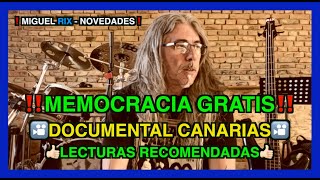 Memocracia GRATIS  Nuevo Docu  Lecturas recomendadas  RIX nuevo disco 2025 [upl. by Goodill]