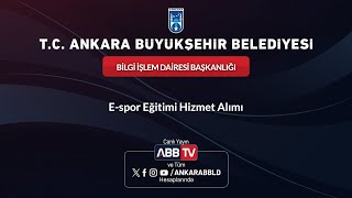 BİLGİ İŞLEM DAİRESİ BAŞKANLIĞI  Espor Eğitimi Hizmet Alımı  2Oturum [upl. by Favin]