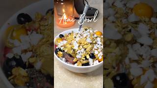 Freshly Made at Home Hits Different 🤤😋 healthyfood fyp acaibowl [upl. by Adamec]