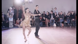 Klekowski Seweryn  Mlynarczyk Weronika POD  Venetian Grand Prix 2018  WDC Latin Samba [upl. by Ariayek]