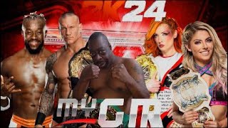 The Show Goes To Chaos Beetlejuice GM mode 4 WWE 2k24 PS5 [upl. by Woodward438]