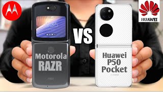 Huawei P50 Pocket vs Motorola Razr 5G [upl. by Berton]