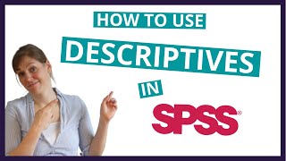 SPSS tutorials for beginners PART 4  Using descriptive statistics frequencies amp crosstabs [upl. by Elyn]