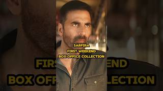 Sarfira First Weekend Box Office Collection akshaykumar sarfira bollywood bollywoodmovie [upl. by Ebby]