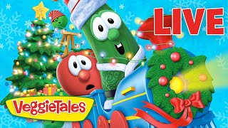 247 LIVE 🔴 VeggieTales 🎄 Have Yourself A Very Veggie Christmas 🎁 Best of Holiday Specials [upl. by Acissey]