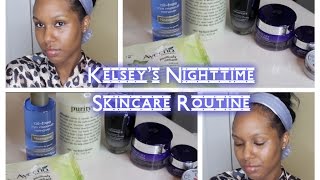 Kelseys Updated Nighttime Skincare Routine [upl. by Amitie]