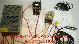 PROXIMITY SENSOR WORKING amp CONNECTION PRACTICALLY [upl. by Albert]