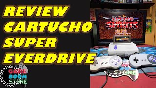 Review Cartucho Super Everdrive Snes [upl. by Ecinaej]