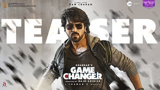 Game Changer Teaser  4K   Ram Charan  Kiara Advani  Shankar  Dil Raju  Shirish  Zee Studios [upl. by Lennor736]