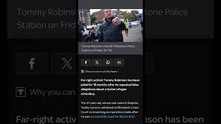 Tommy Robinson JAILED [upl. by Ploss]