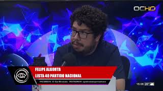 FELIPE ALGORTA  LISTA 40 PARTIDO NACIONAL [upl. by Niawd404]