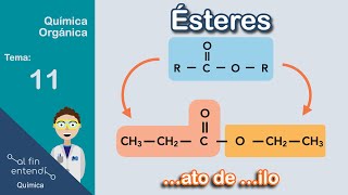 ¿Cómo nombrar un ÉSTER [upl. by Nimajnab]