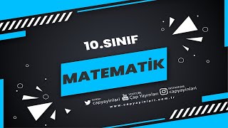 Çap Yayınları  AL  10Sınıf Matematik 5Fasikülü  Sayfa 3642 [upl. by Nils696]