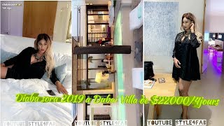 Diaba Sora nouvel An 2019 à dubai Nikki Beach Villa avec la famille [upl. by Minni]