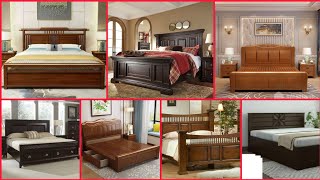 2023 Latest collection of wooden bed designs  New chiniot bed ideas [upl. by Bak]