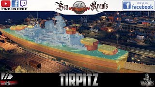 TIRPITZ  Die bessere Bismarck  deutsch  World of Warships [upl. by Ahcirt904]