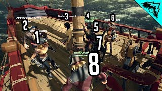 8 MAN CREW  Sea of Thieves Greatest Experience 5 [upl. by Magena456]